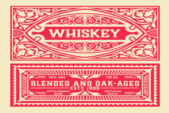 Download Vintage Template Label for Packing - Premium Resources