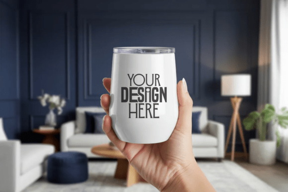 Download Insulated Wine Cup Mockup - Premium Bundle