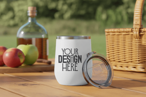 Download Wine Tumbler Mockup - Premium Bundle